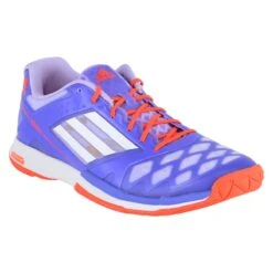 ADIDAS PERFORMANCE Adidas Hallen-Indooschuhe Feather Violett -Badmintonschläger Geschäft ADIDAS B26434 3 1200x1200 1