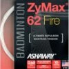 Ashaway Badmintonsaite Zymax 62 Fire Weiss 10m Set -Badmintonschläger Geschäft Ashaway Badmintonsaite ZyMax 62 Fire White Set 747x747 1