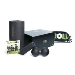 Blackroll OFFICE BOX Set Schwarz (Standard + Duoball 08 + Mini + Gymbag)