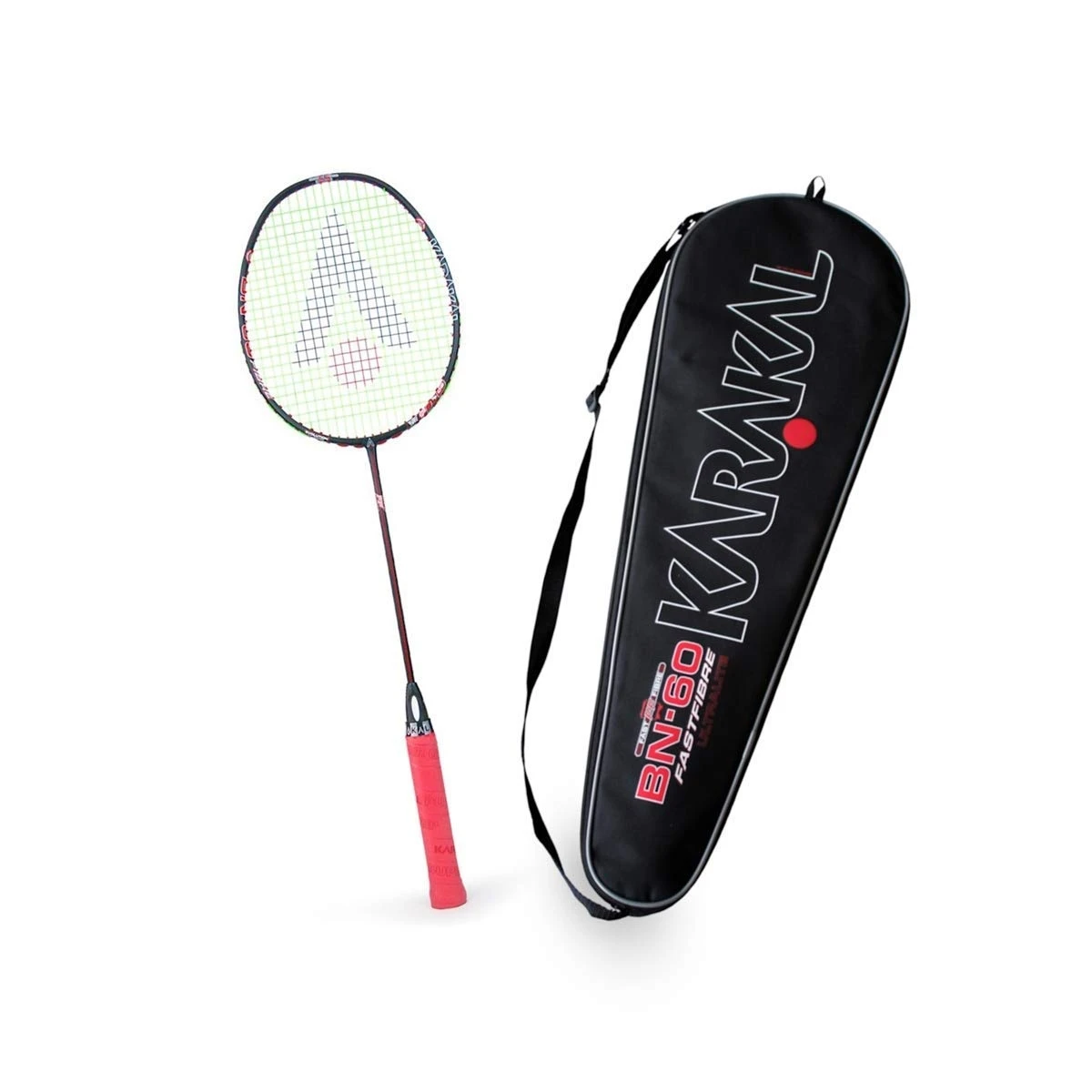 Karakal Badmintonschläger BN 60 FF (60g/sehr Kopflastig/sehr Flexibel) - Besaitet - 8 Karakal Badmintonschläger BN 60 FF (60g/sehr Kopflastig/sehr Flexibel) - Besaitet - – Bild 6