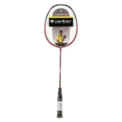 Carlton Badmintonschläger Powerblade Superlite (Bestseller Freizeitspieler) Rot - Besaitet -