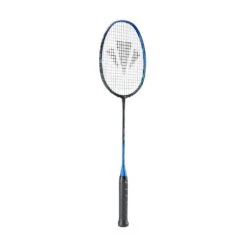 Carlton Badmintonschläger Vapour Trail 82 (82g/ausgewogen/mittel) Blau - Besaitet -
