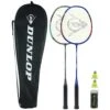 Dunlop Federball-Set Nitro Star AX 10 (2x Schläger, 2x Bälle, 1x Tragetasche) - 2 Spieler 2 Dunlop Federball-Set Nitro Star AX 10 (2x Schläger, 2x Bälle, 1x Tragetasche) - 2 Spieler -Badmintonschläger Geschäft Dunlop 13015197 nitro star ax 10 2 player set 1024x1024 1