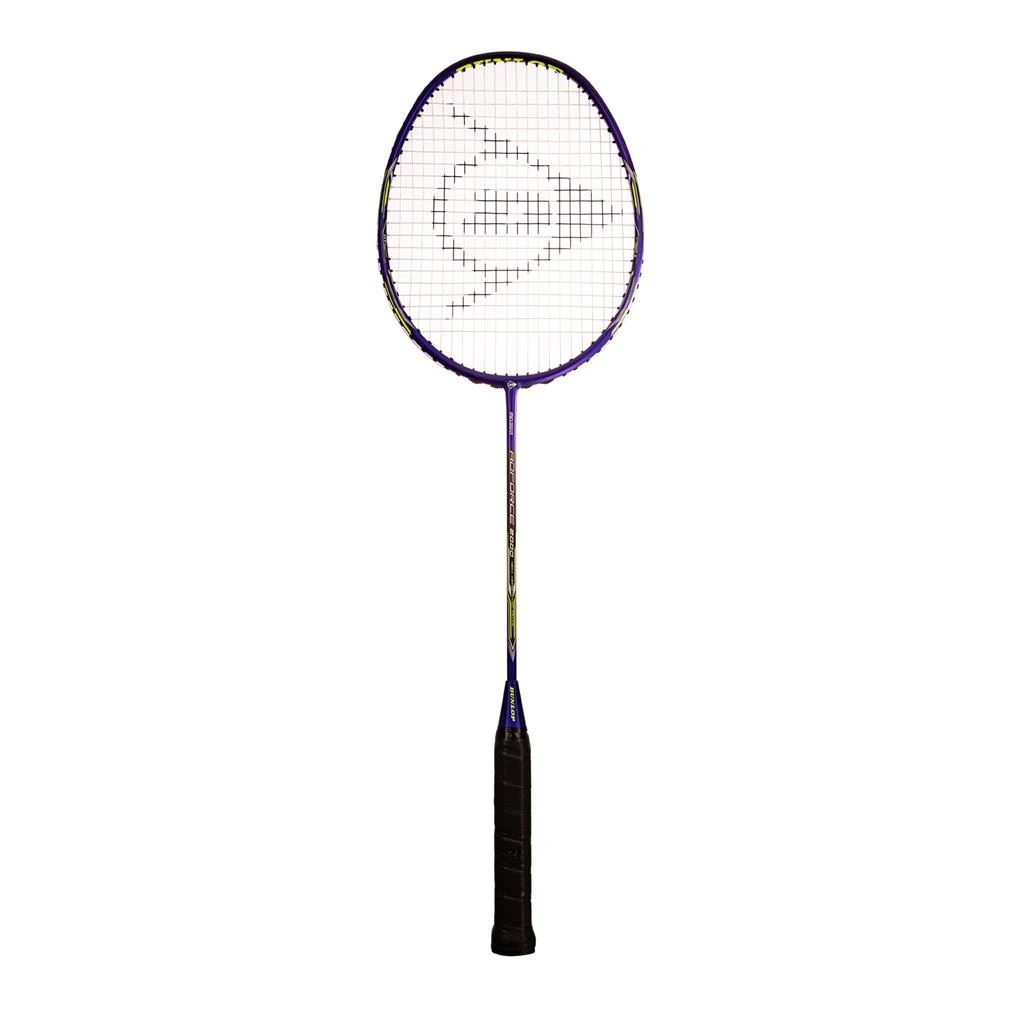 Dunlop Badmintonschläger Adforce 2000 (83g/ausgewogen/mittel) Blau - Besaitet - 3 Dunlop Badmintonschläger Adforce 2000 (83g/ausgewogen/mittel) Blau - Besaitet -