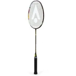 Karakal Badmintonschläger Black Zone Pro FF (86g/ausgewogen) Schwarz - Besaitet -