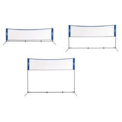Nils Camp Multifunktionales Netz 3in1 NT7111 (Badminton/Tennis/Volleyball) Blau