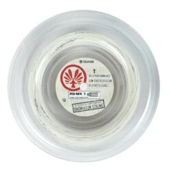 Oliver Badmintonsaite MX-1 Weiss 200m Rolle