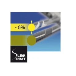 Talbot Torro Badmintonschläger IsoForce 511 (82g/ausgewogen/mittel) - Besaitet - -Badmintonschläger Geschäft TaTo 439555 Isoforce 511 8 SlimShaft201 601x601 2