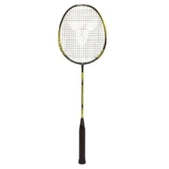 Talbot Torro Badmintonschläger Arrowspeed 199.8 (98g/ausgewogen/mittel) Schwarz/gelb - Besaitet -