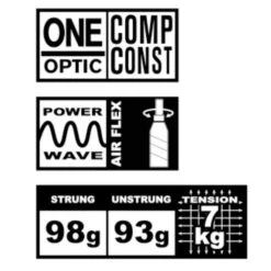 Talbot Torro Badmintonschläger Arrowspeed 199.8 (98g/ausgewogen/mittel) Schwarz/gelb - Besaitet - -Badmintonschläger Geschäft TalbotTorroBadmintonschlaeger Arrowspeed 199.8 439876 3 704x704 1