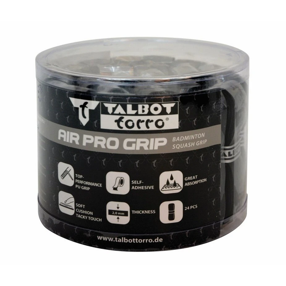 Talbot Torro Basisband Air Pro Grip 2mm Schwarz 24er Box 3 Talbot Torro Basisband Air Pro Grip 2mm Schwarz 24er Box