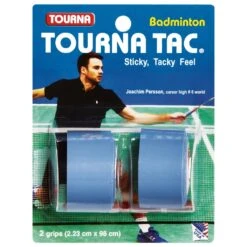 Tourna Tac Badminton Overgrip 2er Blau