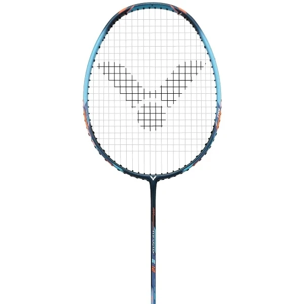 Victor Badmintonschläger Thruster K 12 M (kopflastig, Sehr Flexibel) Hellblau - Unbesaitet - 7 Victor Badmintonschläger Thruster K 12 M (kopflastig, Sehr Flexibel) Hellblau - Unbesaitet - – Bild 5