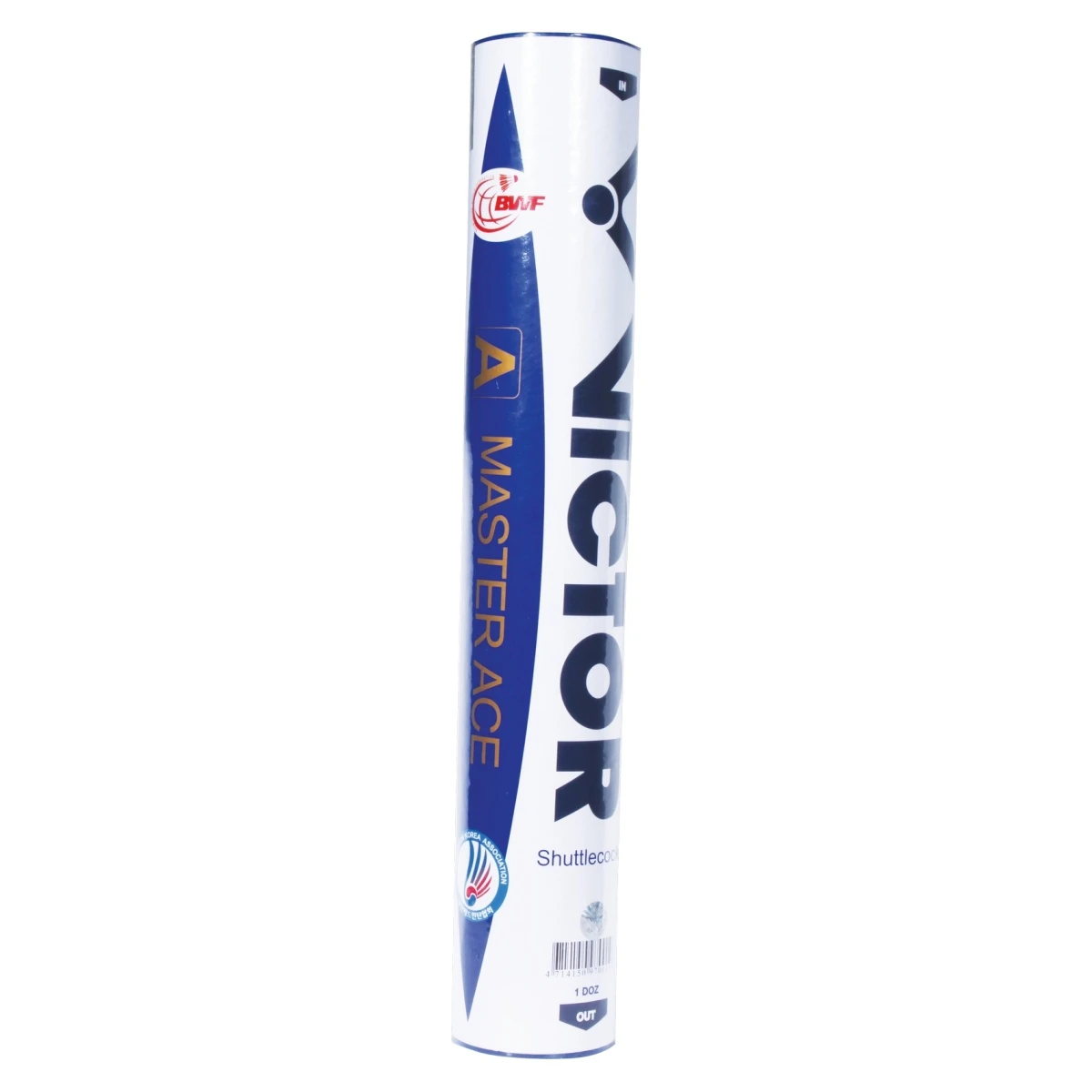 Victor Badmintonbälle Master Ace Premium-Naturfeder Weiss Dose 12er 3 Victor Badmintonbälle Master Ace Premium-Naturfeder Weiss Dose 12er