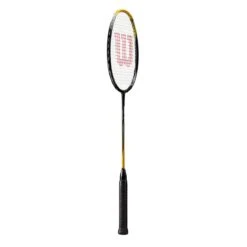 Wilson Badmintonschläger Recon 270 (flexibel, Kopflastig) Schwarz/gelb - Besaitet -