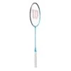 Wilson Badmintonschläger Reaction 70 (kopflastig, Steif) Blau - Besaitet - -Badmintonschläger Geschäft Wilson WR092110H Reaction 70 Badmintonschlaeger202 1200x1200 1