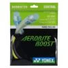 Yonex Badmintonsaite Aerobite Boost Hybrid 0.61/0.72 Grau/gelb 10m Set
