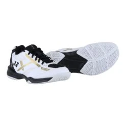 Yonex Badmintonschuhe Power Cushion 39 Wide 2023 Weiss Damen