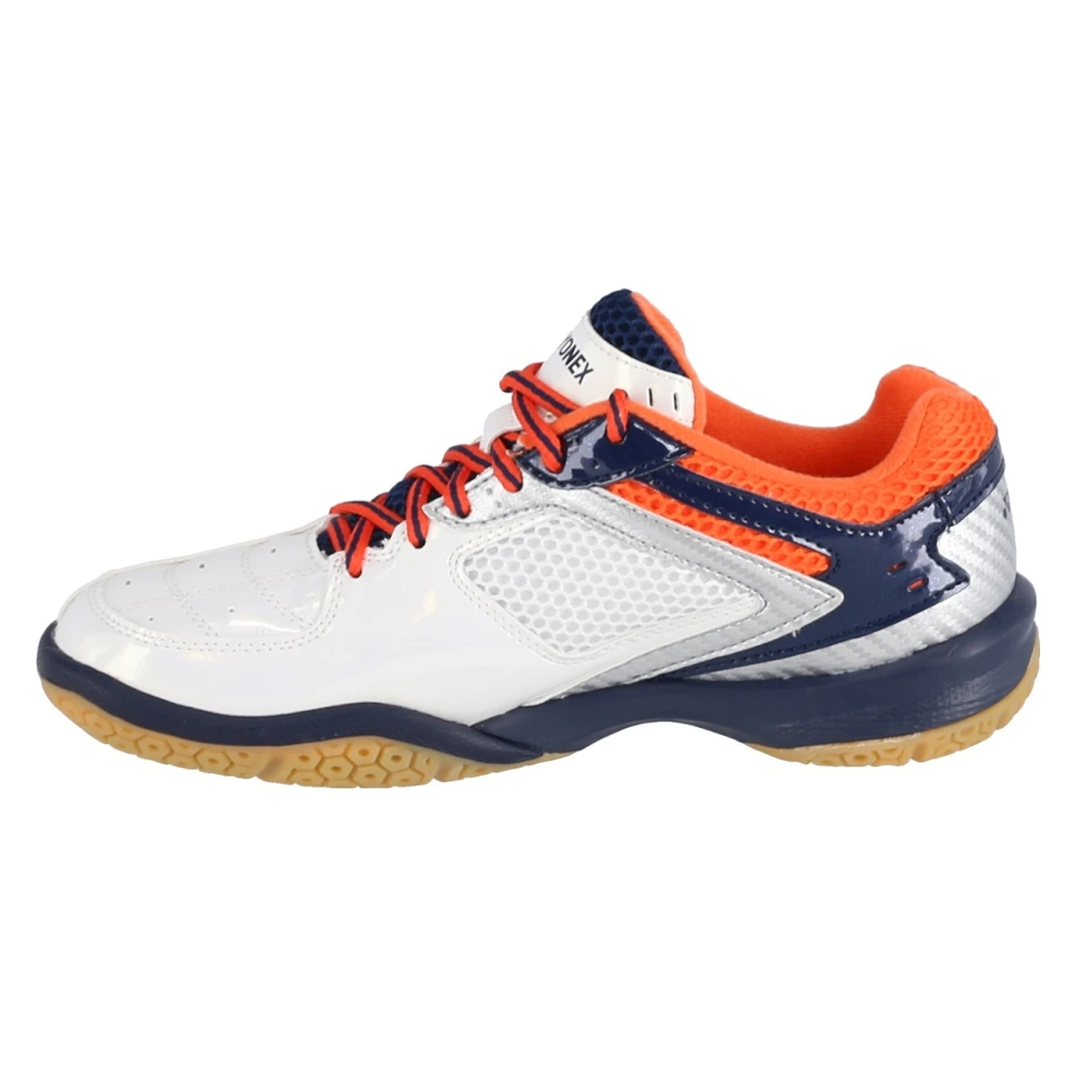 Yonex Badmintonschuhe Power Cushion 35 Weiss/orange Kinder 7 Yonex Badmintonschuhe Power Cushion 35 Weiss/orange Kinder – Bild 5