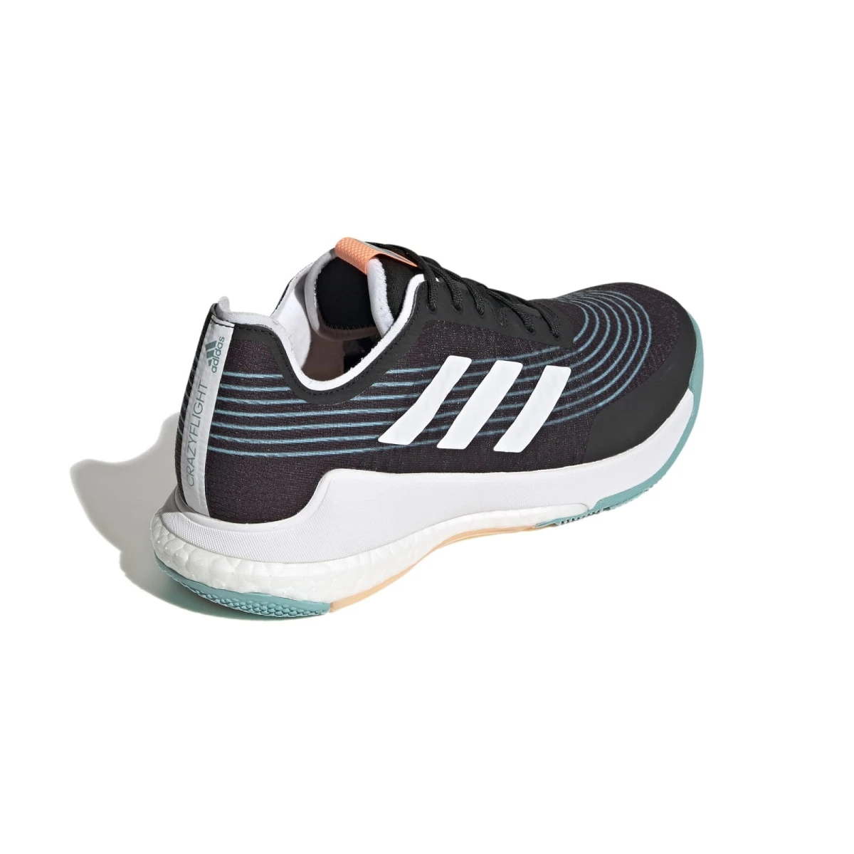 ADIDAS PERFORMANCE Adidas Hallen-Indoorschuhe CrazyFlight Tokyo Schwarz Herren 8 ADIDAS PERFORMANCE Adidas Hallen-Indoorschuhe CrazyFlight Tokyo Schwarz Herren – Bild 6