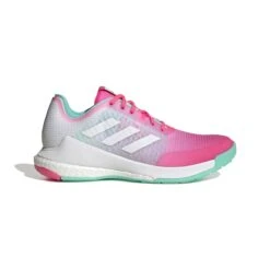 ADIDAS PERFORMANCE Adidas Hallen-Indoorschuhe CrazyFlight 2023 Pink/weiss Damen -Badmintonschläger Geschäft adidas HP3339 Crazyflight Damen Schuh202 1200x1200 1