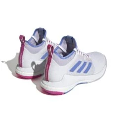 ADIDAS PERFORMANCE Adidas Hallen-Indoorschuhe CrazyFlight Mid 2023 Weiss/hellblau Damen -Badmintonschläger Geschäft adidas HQ3489 CrazyFlight Mid Damen207 1200x1200 1