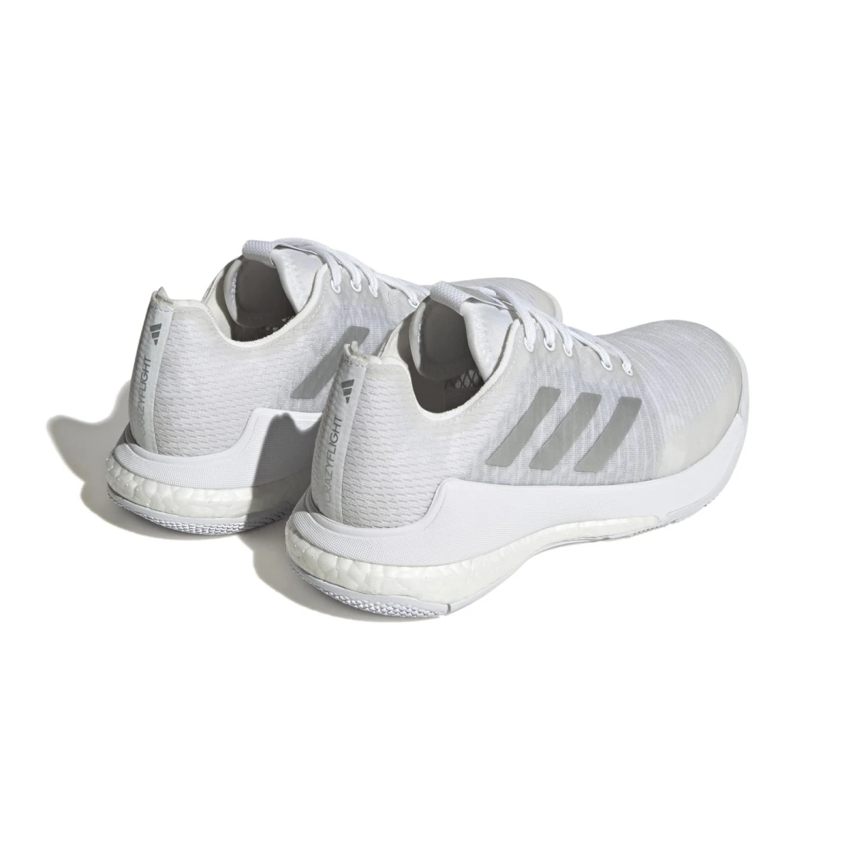 ADIDAS PERFORMANCE Adidas Hallen-Indoorschuhe CrazyFlight 2023 Weiss/silber Damen 9 ADIDAS PERFORMANCE Adidas Hallen-Indoorschuhe CrazyFlight 2023 Weiss/silber Damen – Bild 7