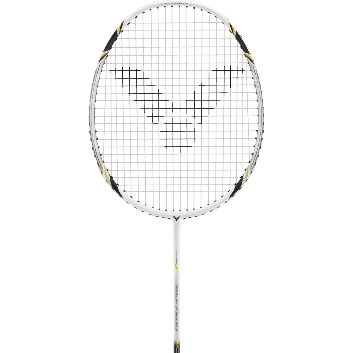 Victor Kinder-Badmintonschläger G 7500 JR (76g/ausgewogen/steif) Weiss - Besaitet - 5 Victor Kinder-Badmintonschläger G 7500 JR (76g/ausgewogen/steif) Weiss - Besaitet - – Bild 3