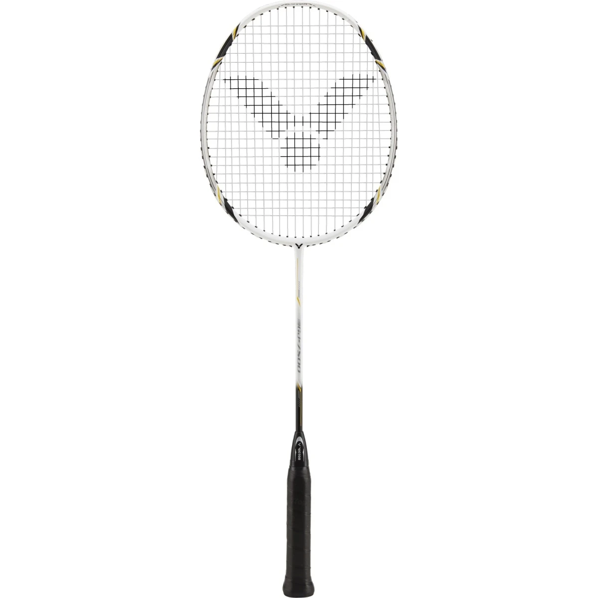 Victor Kinder-Badmintonschläger G 7500 JR (76g/ausgewogen/steif) Weiss - Besaitet - 3 Victor Kinder-Badmintonschläger G 7500 JR (76g/ausgewogen/steif) Weiss - Besaitet -
